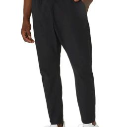 Asics Jet Black Regular Fit Sports Trackpants-picture-21