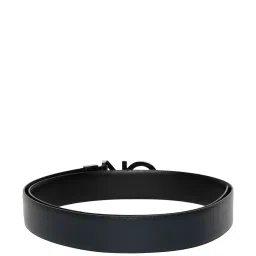 Calvin Klein Navy & Black Leather Reversible Belt image 2