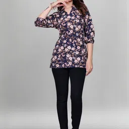 HEMANG FASHION Floral Embroidered Top-image-46