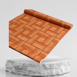 Mopak Decor Brown Set of 1 Regular Shelf Liner Organisers-picture-41