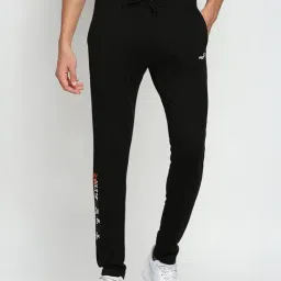 Fitz Black Slim Fit Trackpants-picture-33