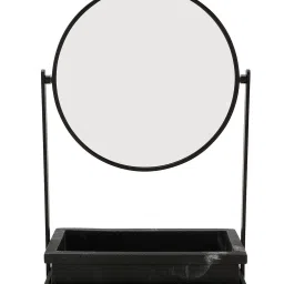 Pure Home and Living Black Metal Mirrors image 2