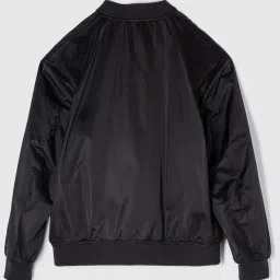 GAP Black Regular Fit Solid Jacket image 2