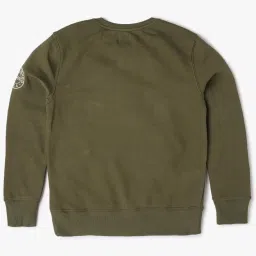 GAP Boys Green Cotton Embroidered Sweatshirt image 2