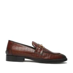 Teakwood Leathers Men's Tan Casual Loafers image 2