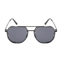 Ted Smith Grey Hexagon UV Protection Unisex Sunglasses image 2