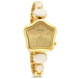 Sonata NS8185YM01 Utsav Analog Watch for Women-picture-19