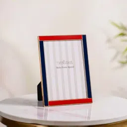 Nestasia Dual-Toned Red & Navy Blue Border Photo Frame-picture-12