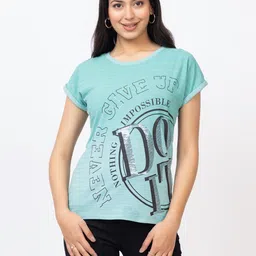 GFO Women Pure Cotton Bio Finish T-shirt-picture-25