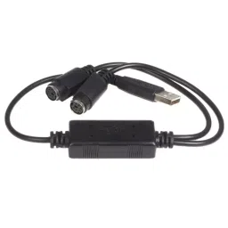 StarTech.com Male USB A to Female PS/2, PS/2 Cable Assembly 435mm, USBPS2PC-image-53