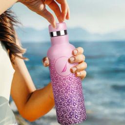 Bianca Yacht Pink & Purple Stainless Steel Iconic Leak-Proof Thermo Flask (500ml)-picture-47