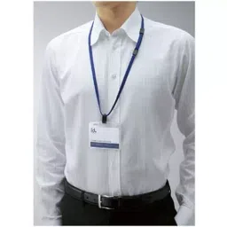 Kokuyo 56x91 mm Blue Soft Business Card Name Tag Case, Nuff-S180-10NB image 2