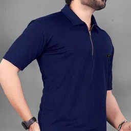 VINTHON Men 2 Polo Collar T-shirt image 4