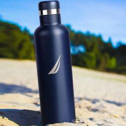 Bianca Yacht Denim Blue Stainless Steel Iconic Leak-Proof Thermo Flask (750ml)-picture-33