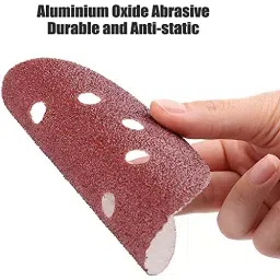 Sarrah 5 inch (125 mm), Grit Size 60 Aluminium Silicate Adhesive Sanding Disc with 8 Holes for Orbital Sander (Pack of 40 Pcs) image 3