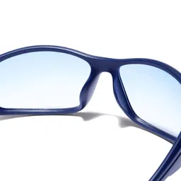 Fastrack Men Sports Sunglasses with UV Protected Lens P427BU11V image 3