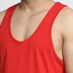 Friskers Pack Of 2 Cotton Basic Vests 10525C-03-20 image 2