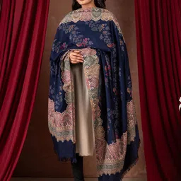 Naureen Floral Woven Design Shawl-picture-29