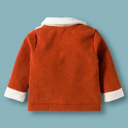 Mark & Mia Full Sleeves Solid Winter Jacket - Brown image 2