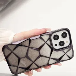 Luxury Kase Solid Printed iPhone 15 Pro Back Case Mobile Accessories image 5