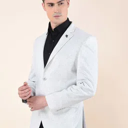 Cantabil Single-Breasted Notched Lapel Collar Blazer image 2