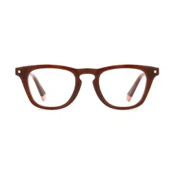 Polaroid Brown Square Eye Frames for Women image 2