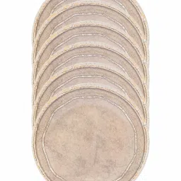 Servewell Beige Melamine Dinner Plate - Set of 6 image 2