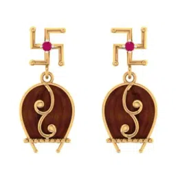 P.C. Chandra Jewellers 22k Gold Earrings for Women-picture-17