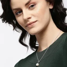 Clara 92.5 Sterling Silver Pendant with Chain-picture-39