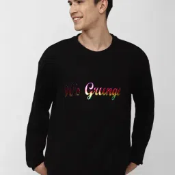 Forever 21 Black Graphic Print Sweatshirt-picture-14