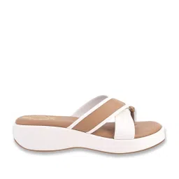 Shoetopia Women's Black Toe Ring Wedges image 2