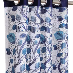Romee Multi Polyester Floral Curtains and Sheers image 2