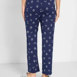 Dreamz By Pantaloons Navy Cotton Regular Fit Printed Pyjamas image 2