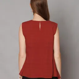 Zink London Brown Relaxed Fit Top image 2