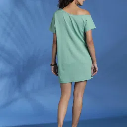 Kotty Green Relaxed Fit T Shirt Dress image 2
