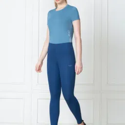 Van Heusen Blue Mid Rise Tights image 3