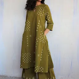 Moda Rapido Women Green Kurta Sets-picture-32