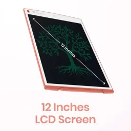 Portronics Pink Ruffpad 12 Lcd Writing Pad image 2