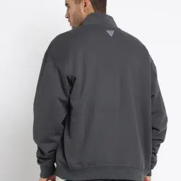 Guess Charcoal Grey Fashion Regular Fit Sweatshirt image 2