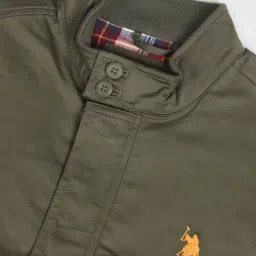 U.S. Polo Assn. Denim Co. Mid Olive Regular Fit Jacket image 4