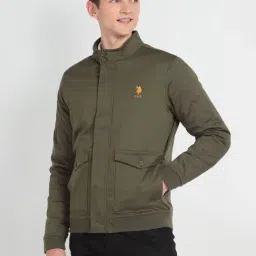 U.S. Polo Assn. Denim Co. Mid Olive Regular Fit Jacket image 3