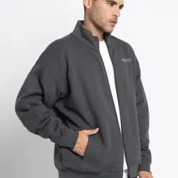 Guess Charcoal Grey Fashion Regular Fit Sweatshirt image 3