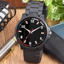 CSAMON Men Silicon Straps Analogue Watch 3Kan BLKPata NEW PU-picture-25