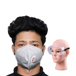 ORILEY GC-001966 Universal Plastic Goggle with Disposable Face Mask White (Pack Of 10)-picture-15