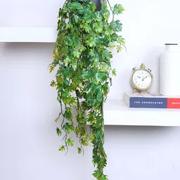 ARICK DECOR Green 1 Pieces Hanging Artificial Plant With Pot-image-73