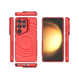 Luxury Kase Samsung Galaxy S25 Ultra 5G Impact Resistant Back Case with Wireless Charging image 4
