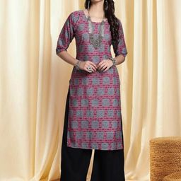 Ethnic basket Women Multicoloured Kurtas-picture-33