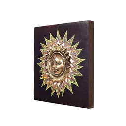 AAKRITI ART CREATIONS Brown Surya Wall Decor Frame image 2