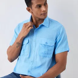 SPYKAR Men Slim Fit Casual Shirt-image-93