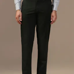 R.Code by The Roadster Life Co. Men Tailored Slim Fit Wrinkle Free Trousers-picture-24